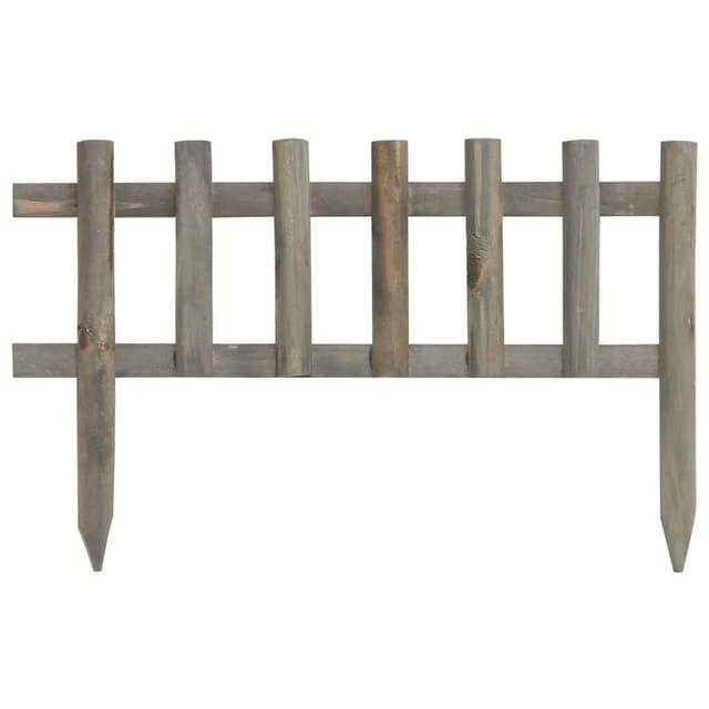 vidaXL Rasenkanten 10 Stk Tannenholz 4,4 m 314845