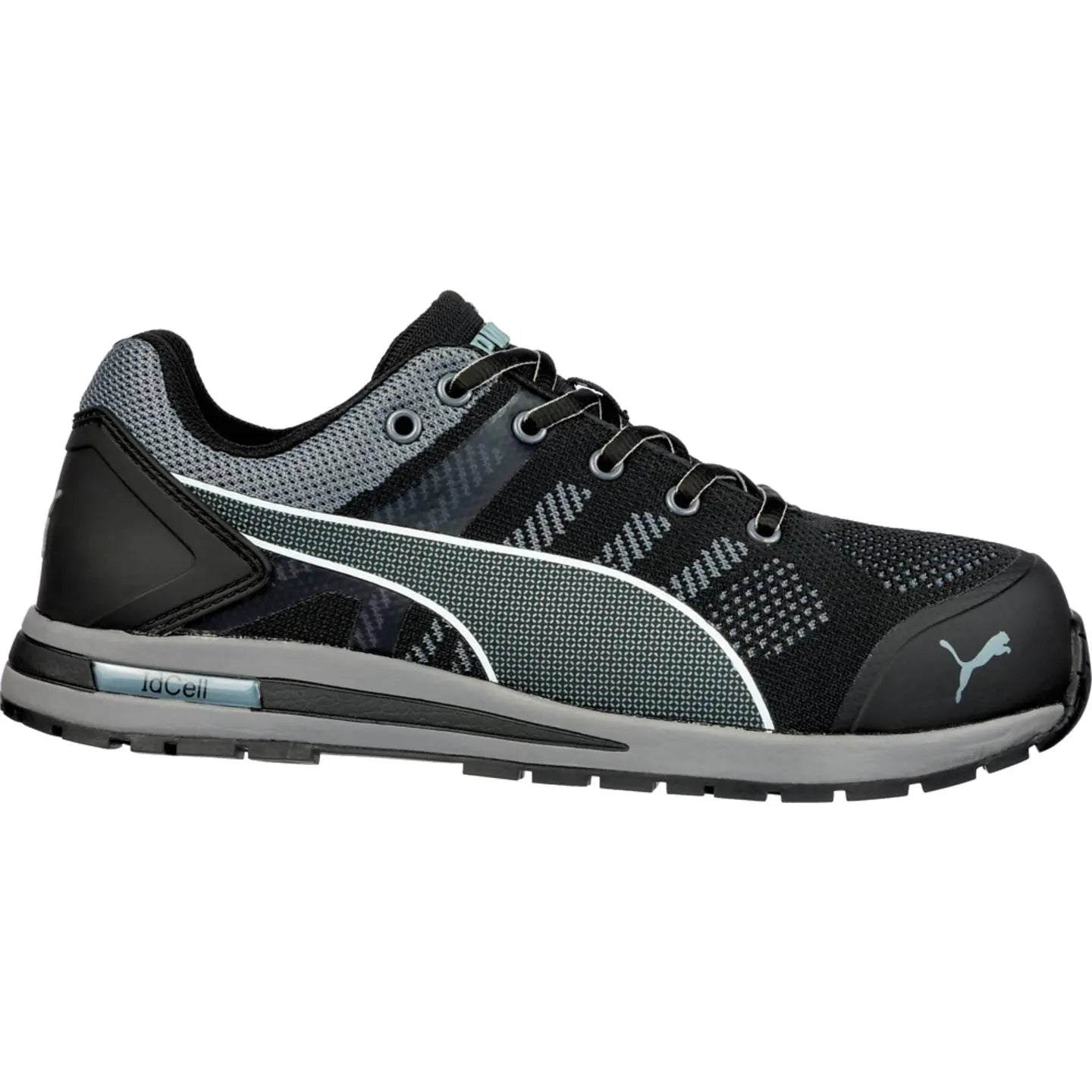 [neuwertig] B-ware Puma Safety Elevate Knit Black Low 643160 42 Esd Sicherheitsschuh S1 P Gr. 43757