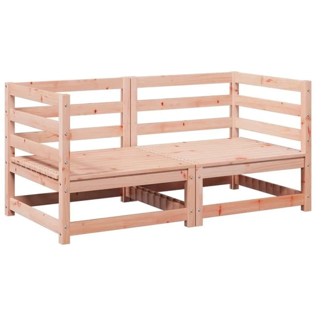 vidaXL 2 Tlg Garten-Sofagarnitur Massivholz Douglasie 3295812