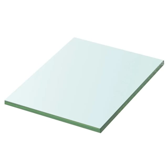 vidaXL Regalboden Glas Transparent 20x15 cm 243803