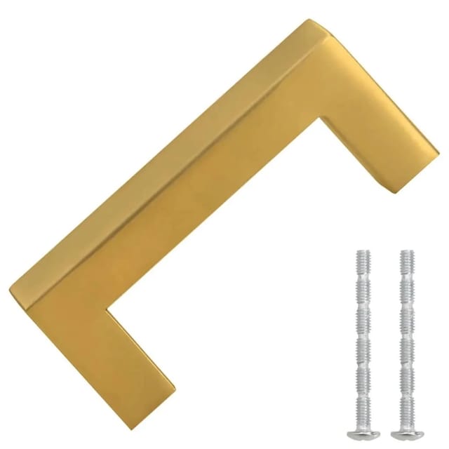 vidaXL Möbelgriffe 10 Stk Golden 64 mm Edelstahl 155388