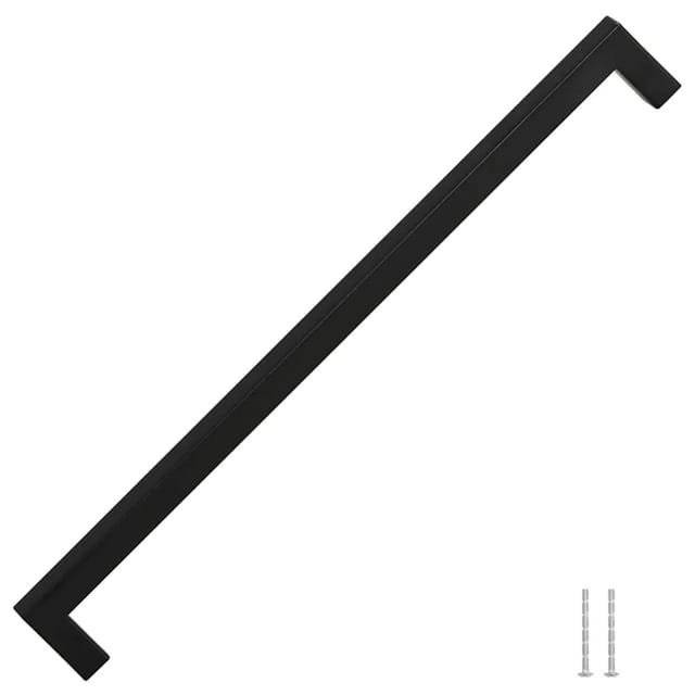 vidaXL Möbelgriffe 5 Stk Schwarz 320 mm Edelstahl 155402