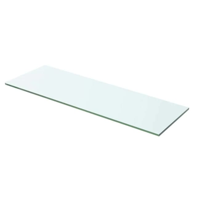 vidaXL Regalboden Glas Transparent 60x15 cm 243823