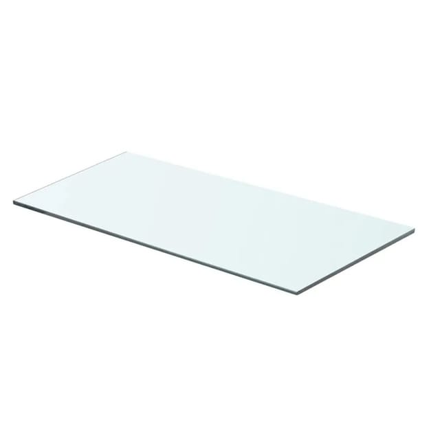 vidaXL Regalboden Glas Transparent 60x25 cm 243825