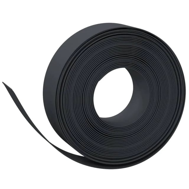 vidaXL Rasenkanten 4 Stk Schwarz 10 m 15 cm Polyethylen 3155446