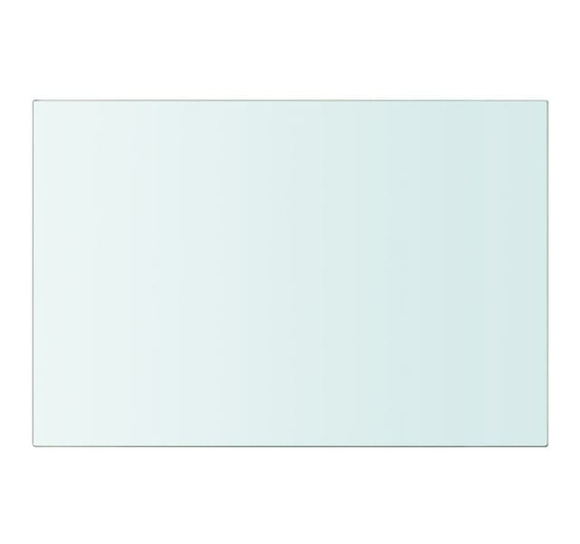 vidaXL Regalboden Glas Transparent 20x30 cm 243806