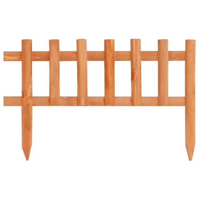 vidaXL Rasenkanten 10 Stk Tannenholz 4,4 m 314844