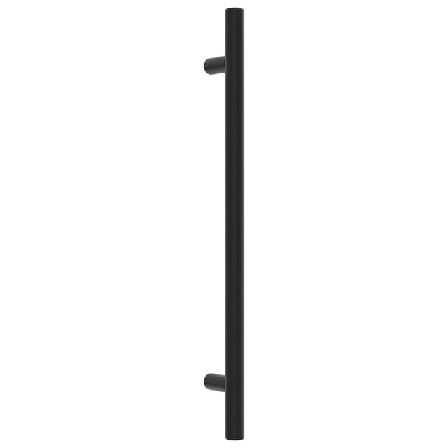 vidaXL Möbelgriffe 10 Stk Schwarz 192 mm Edelstahl 3203627