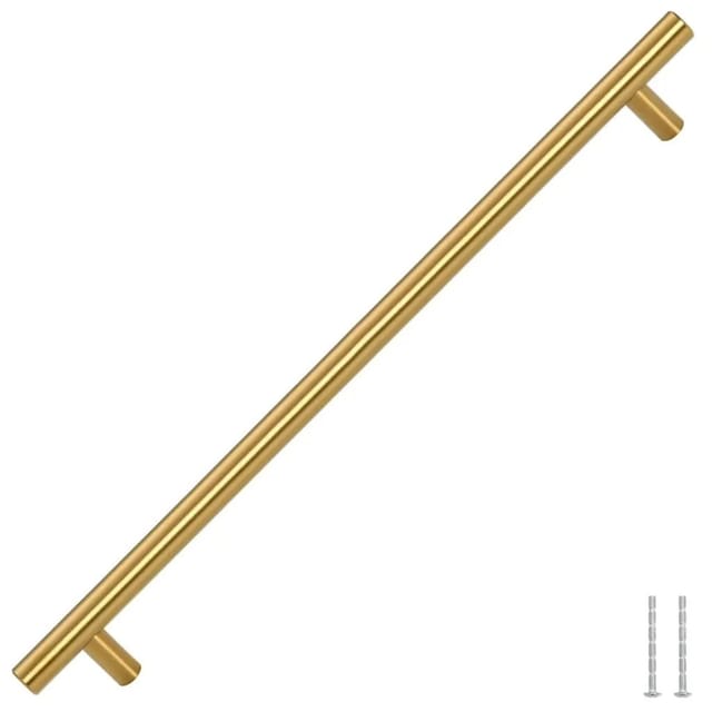 vidaXL Möbelgriffe 5 Stk Golden 320 mm Edelstahl 155362