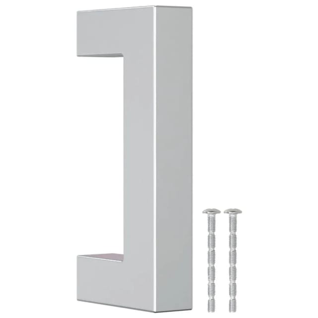 vidaXL Möbelgriffe 20 Stk Silbern 64 mm Edelstahl 3203635
