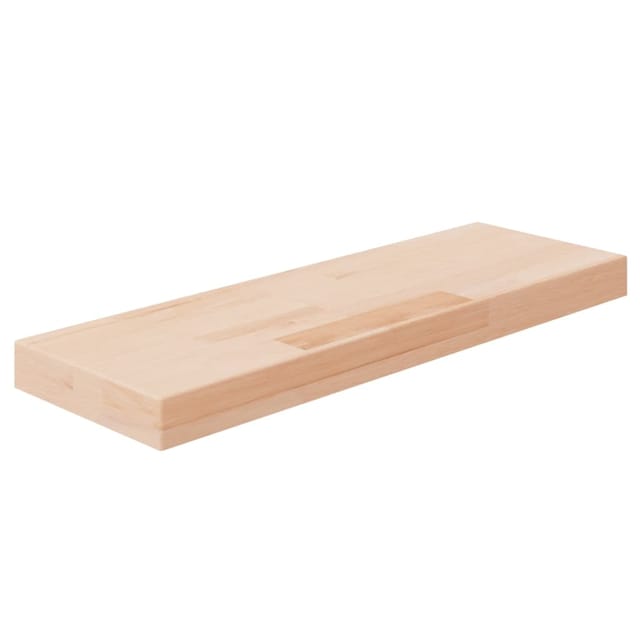 vidaXL Regalboden 60x20x4 cm Unbehandeltes Massivholz Eiche 342949
