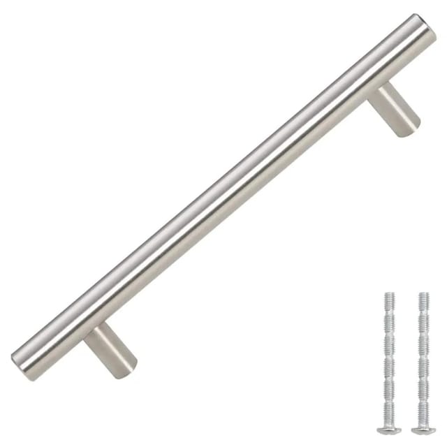 vidaXL Möbelgriffe 10 Stk Silbern 128 mm Edelstahl 155350