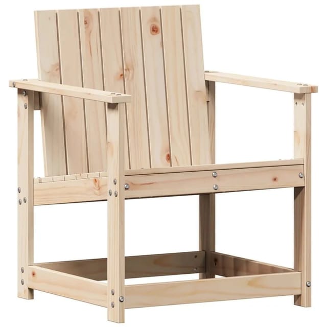 vidaXL Gartenstuhl 62x56x77 cm Massivholz Kiefer 832625