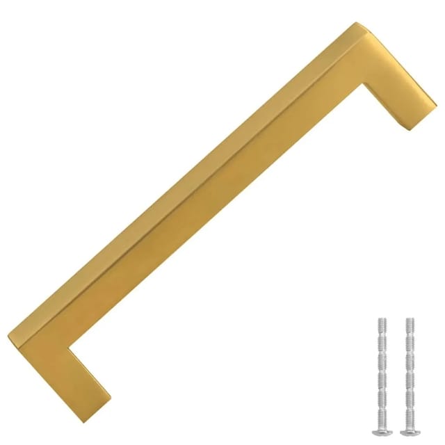 vidaXL Möbelgriffe 10 Stk Golden 128 mm Edelstahl 155390