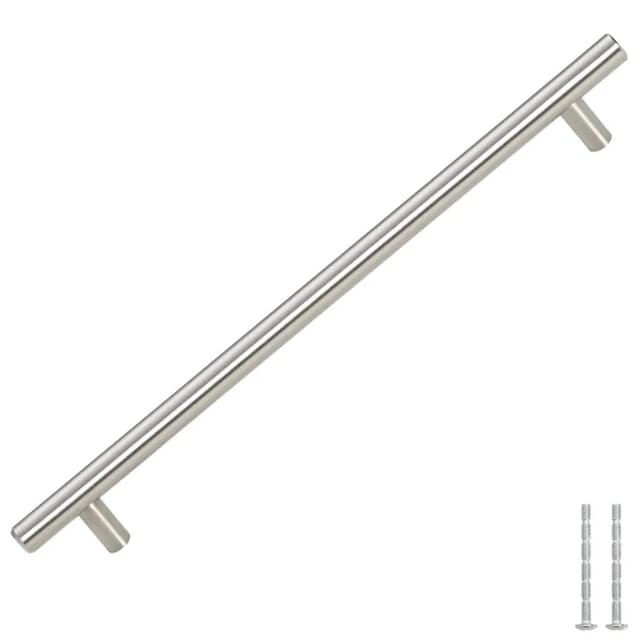 vidaXL Möbelgriffe 5 Stk Silbern 224 mm Edelstahl 155353