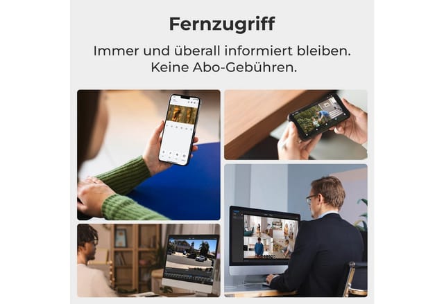 Reolink Überwachungskamera E Series E330 5 MP WLAN Innenkamera mit Schwenk- und Neigefunktion