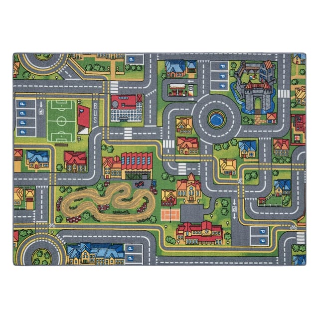 RugsX Teppich Rebel Roads Grau 95cm 200cm