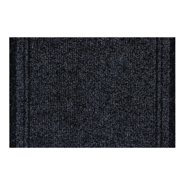 RugsX Fussabtreter Malaga Anthrazit Anthrazit 80cm 300cm