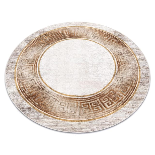 RugsX Teppich Miro Beige 120cm 120cm