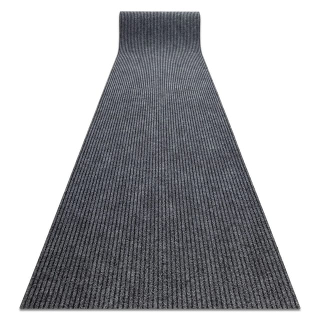 RugsX Türmatte Rutschfest Grau 100cm 210cm