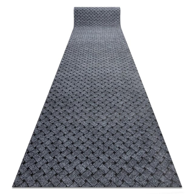 RugsX Türmatte Rutschfest 100 Grau 100cm 270cm