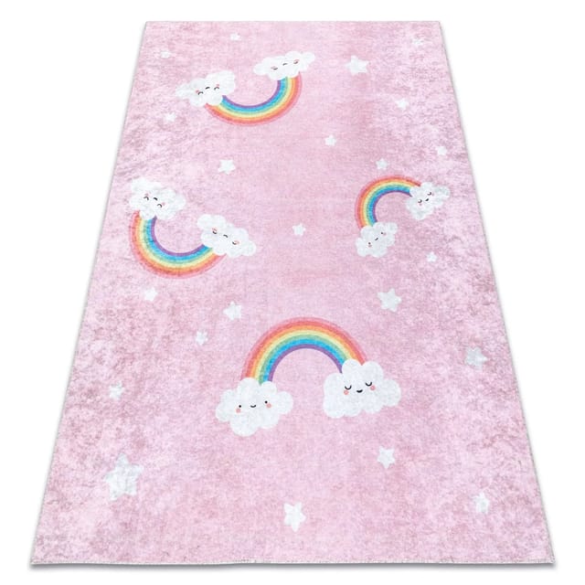 RugsX Teppich Junior Rosa 140cm 190cm