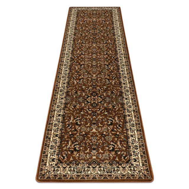 RugsX Teppich Royal Braun 60cm 200cm