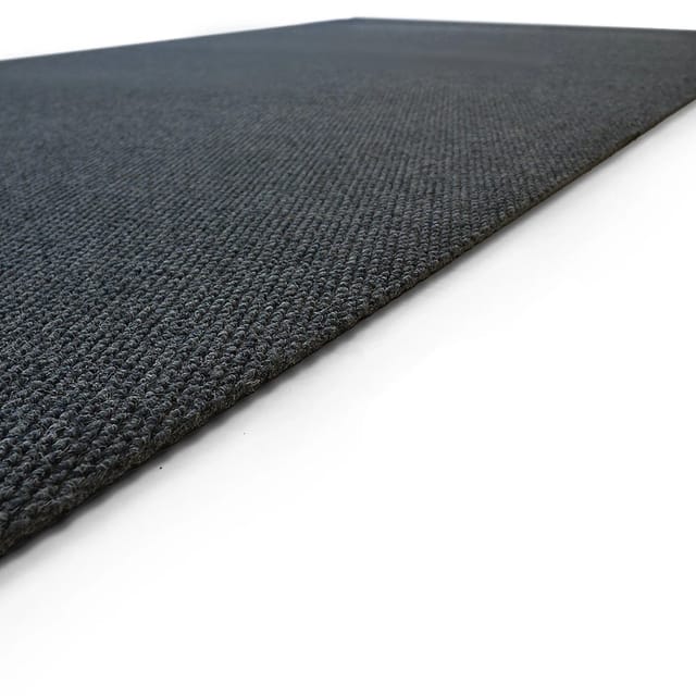 Floordirekt Schmutzfangmatte Hong Kong Extra Robust Rutschfest Anthrazit 67 x 300 cm