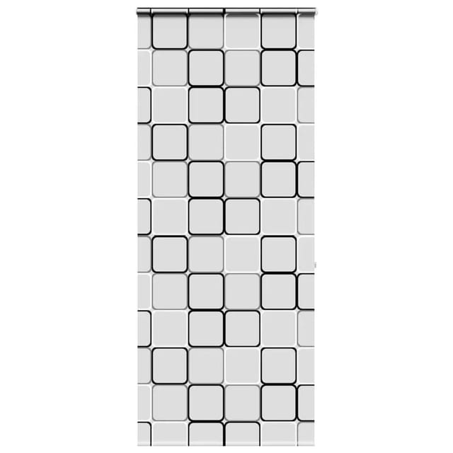 vidaXL Duschrollo mit Kassette 110x240 cm Stoffbreite 106 cm 4015046