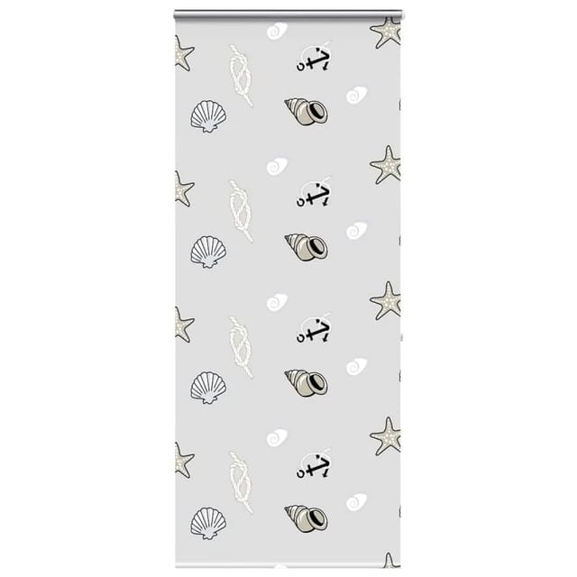 vidaXL Duschrollo mit Kassette 100x240 cm Stoffbreite 96 cm 4015012