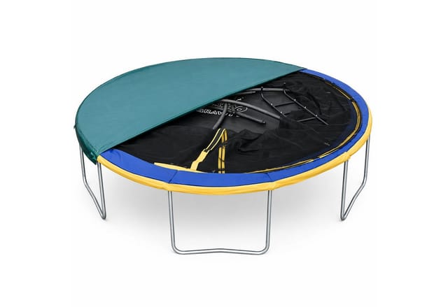 Zero Gravity Regenandeckung Abdeckplane für Gartentrampoline im Winter und Herbst Universal für Ø427 cm Trampoline