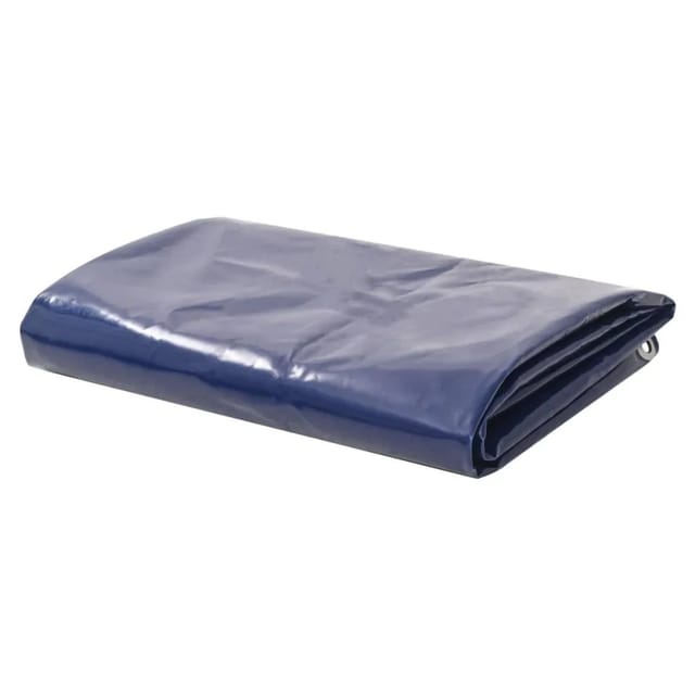 vidaXL Abdeckplane 650 g/m² 4x4 m Blau 43833