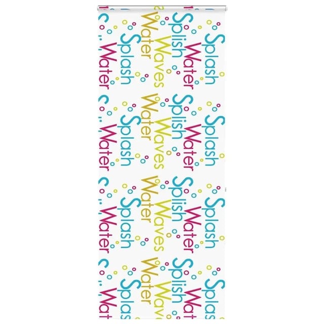 vidaXL Duschrollo mit Kassette 100x240 cm Stoffbreite 96 cm 4015034