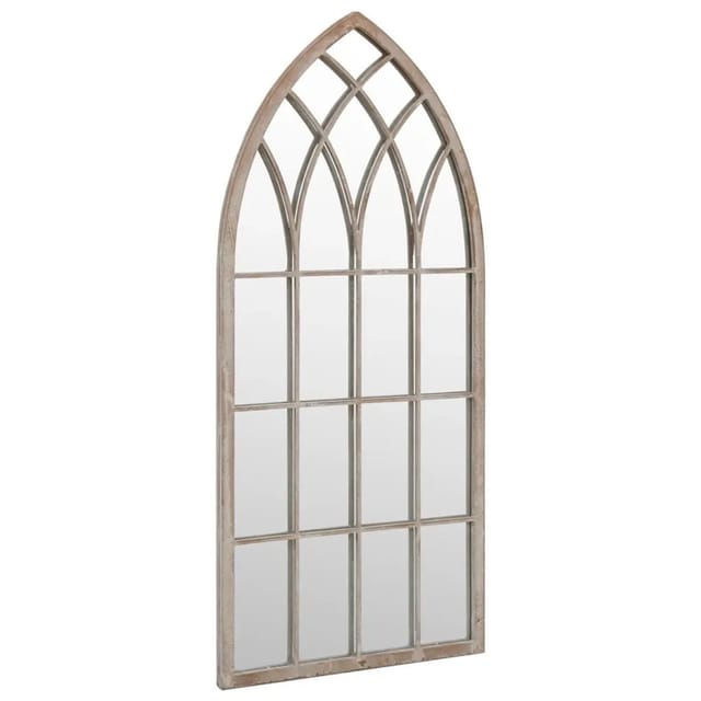 vidaXL Gartenspiegel Sand 70x30 cm Eisen 318343