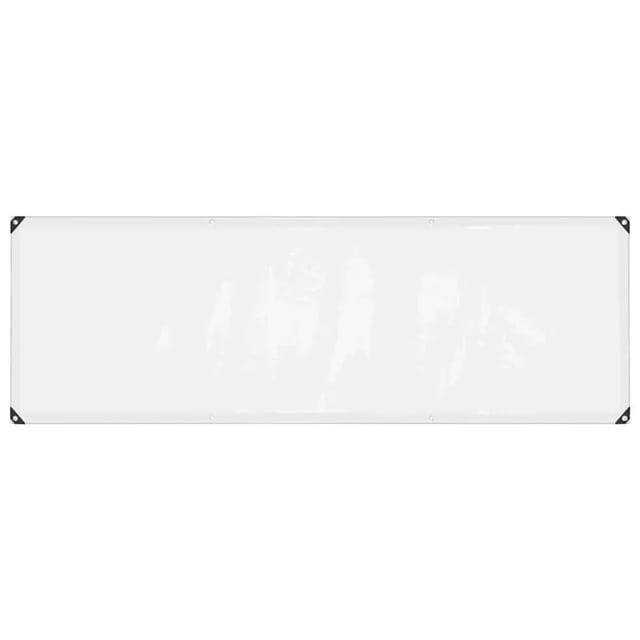 vidaXL Transparente Plane mit Ösen 1x3 m Polyethylen 4018496