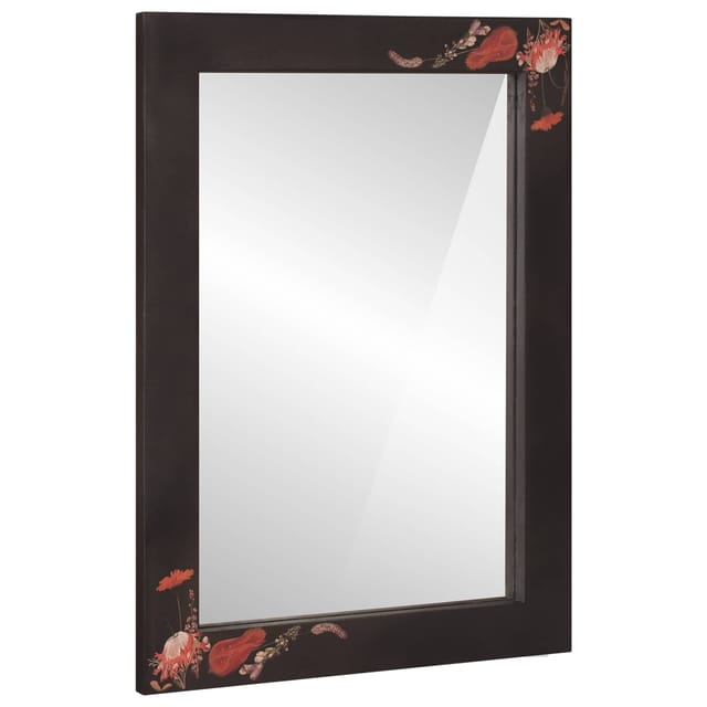 vidaXL Spiegel Wandmontiert mit Spiegel Mehrfarbig 70 x 50 x 3 cm Glas 4018731