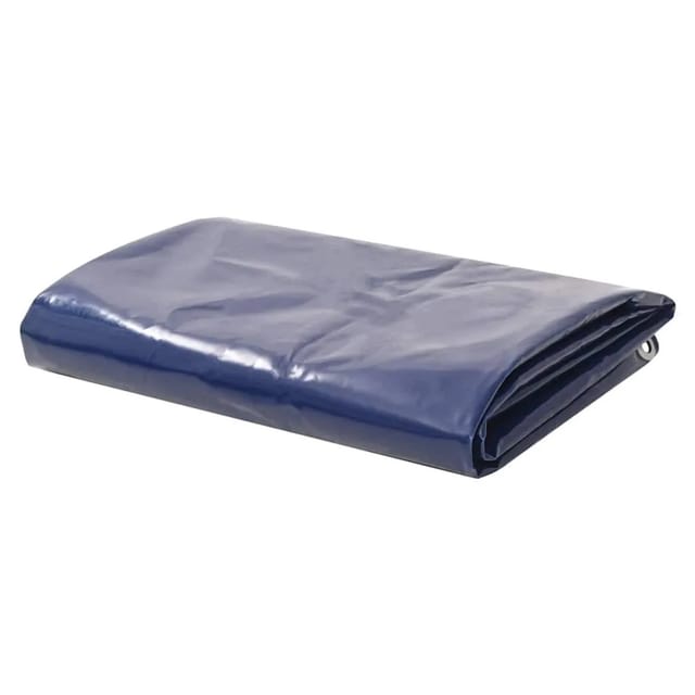 vidaXL Abdeckplane 650 g/m² 4x5 m Blau 43834