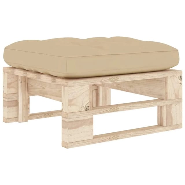 vidaXL Garten-Palettenhocker Imprägniertes Kiefernholz 3066460