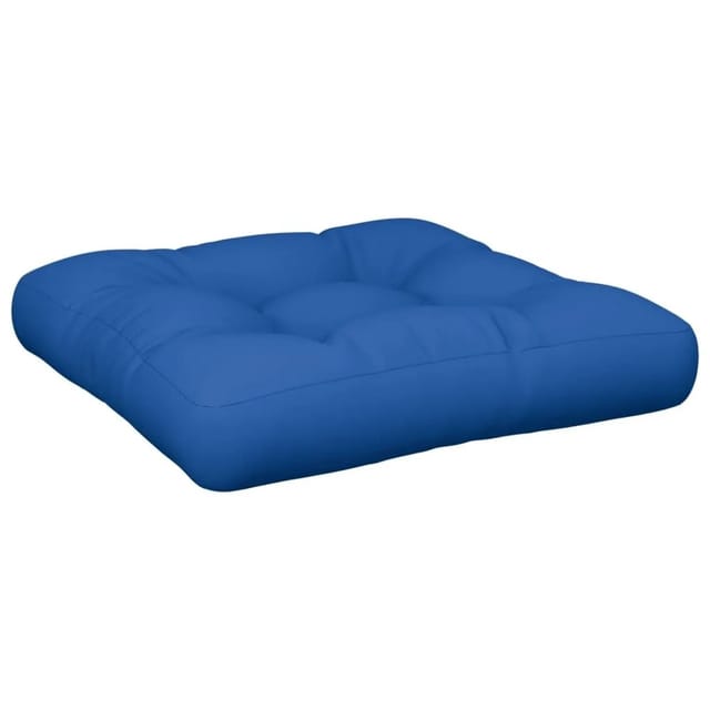 vidaXL Palettenkissen Königsblau 60x60x12 cm Stoff 360457
