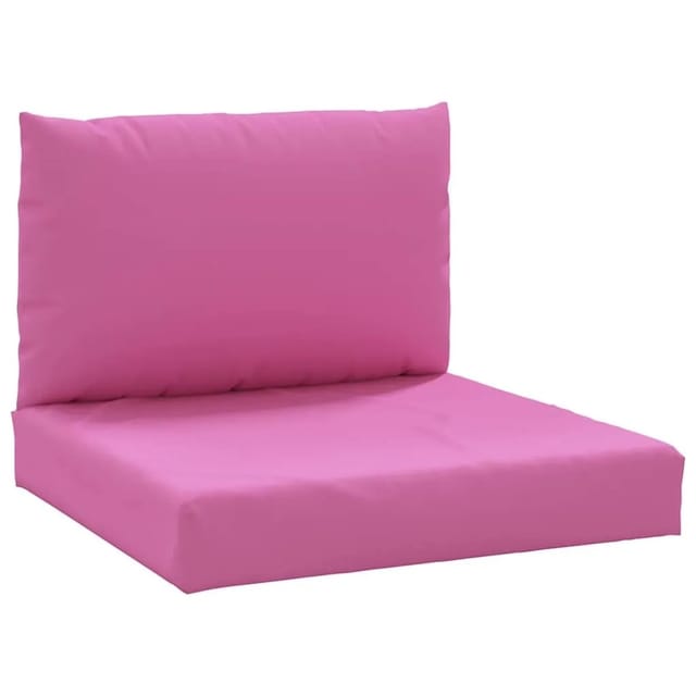 vidaXL Palettenkissen 2 Stk Rosa Oxford-Gewebe 361771