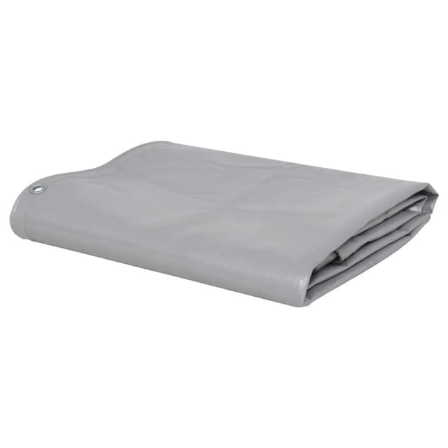 vidaXL Abdeckplane 650 g/m² 3x4 m Grau 43810
