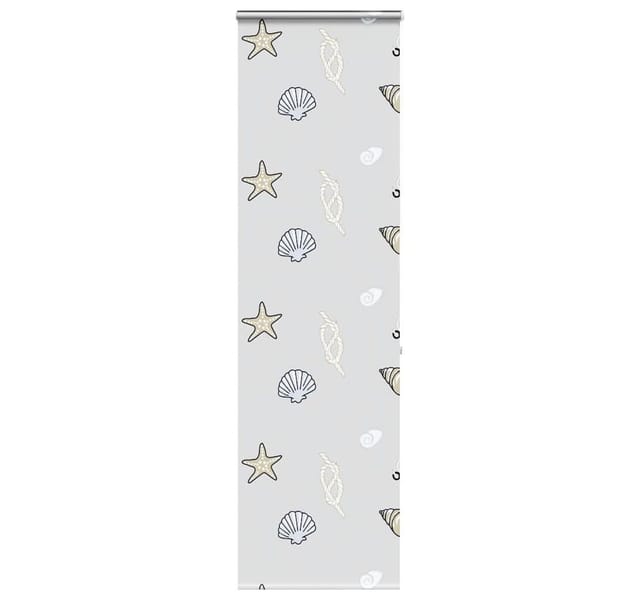 vidaXL Duschrollo mit Kassette 80x240 cm Stoffbreite 76 cm 4015010