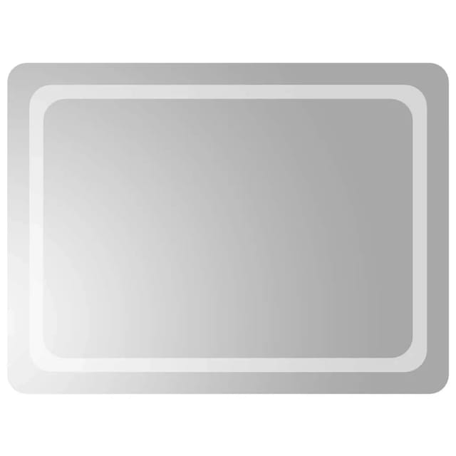 vidaXL LED-Badspiegel 80x60 cm 151787
