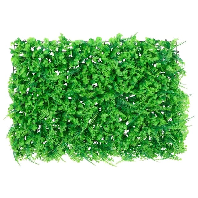 vidaXL Farnblätter-Sichtschutz Künstlich 24 Stk Grün 40x60 cm 366647