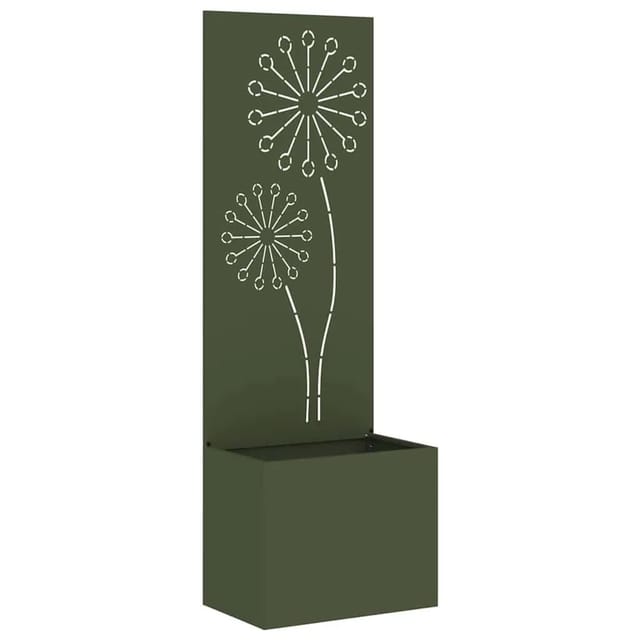 vidaXL Garten Sichtschutz-Leinwand Olivgrün 50 x 140 cm 876458
