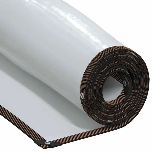 vidaXL Klare Plane mit Ösen 3x3 m Polyethylen 4018555