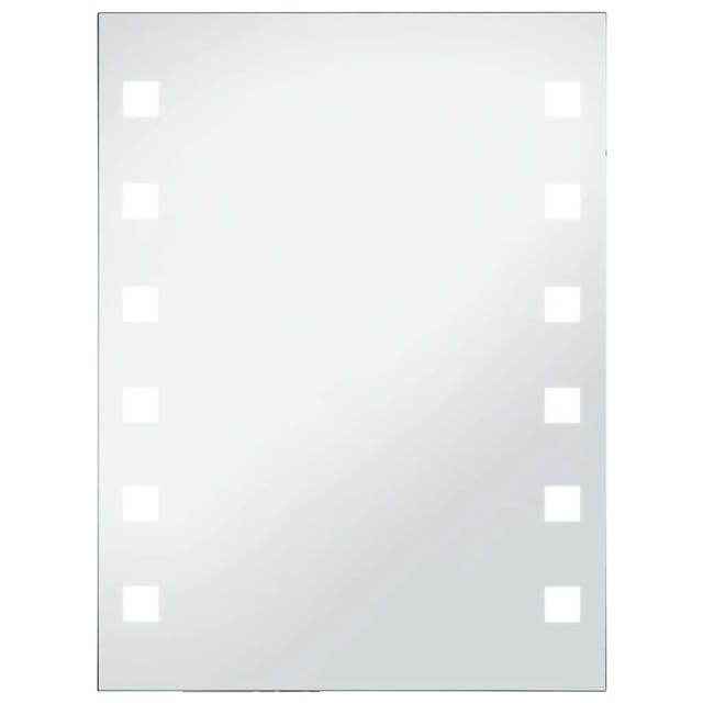 vidaXL Badezimmer-Wandspiegel mit LEDs 60x80 cm 144700