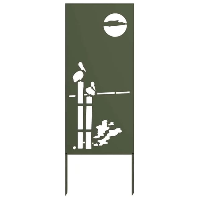 vidaXL Garten Sichtschutz-Leinwand Olivgrün 50 x 140 cm 876318