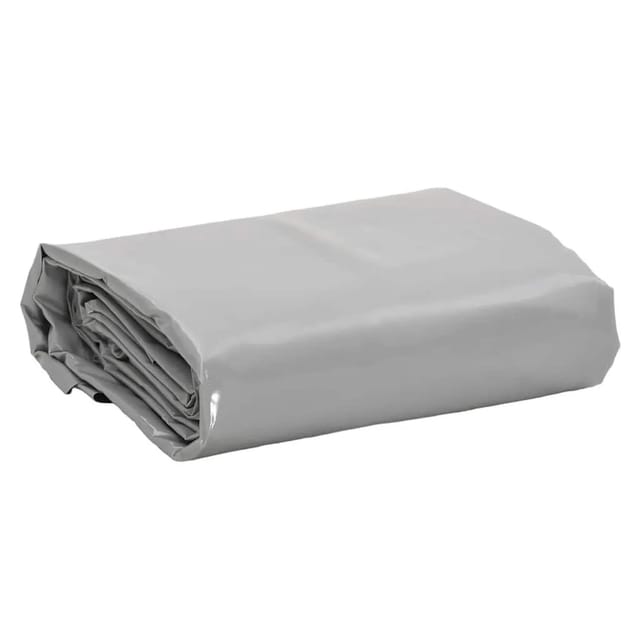 vidaXL Abdeckplane Grau 4x4 m 650 g/m² 156112