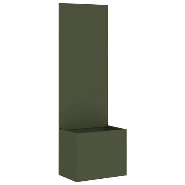 vidaXL Garten Sichtschutz-Leinwand Olivgrün 50 x 140 cm 876444